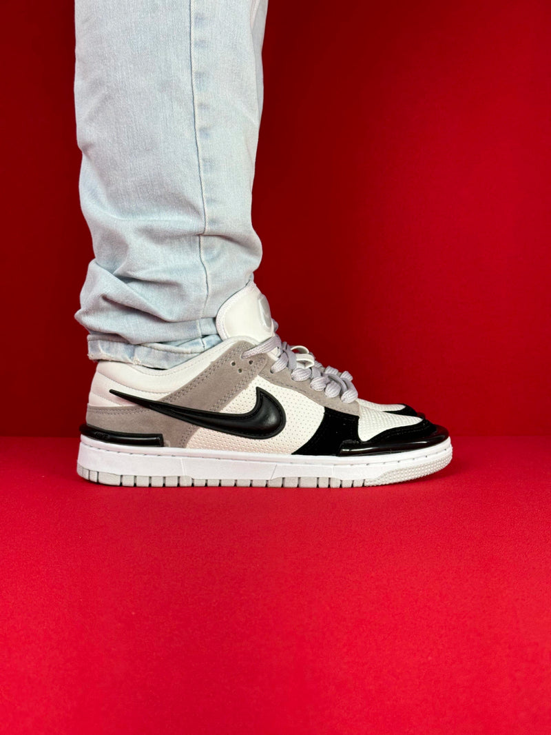 NIKE DUNK TWIST PRETO BRANCO CINZA